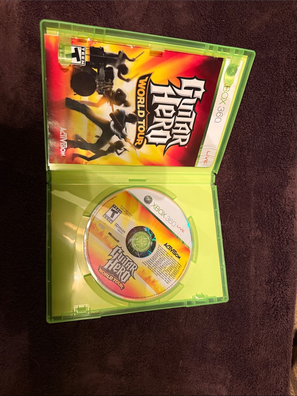 Guitar hero world tour - Xbox 360